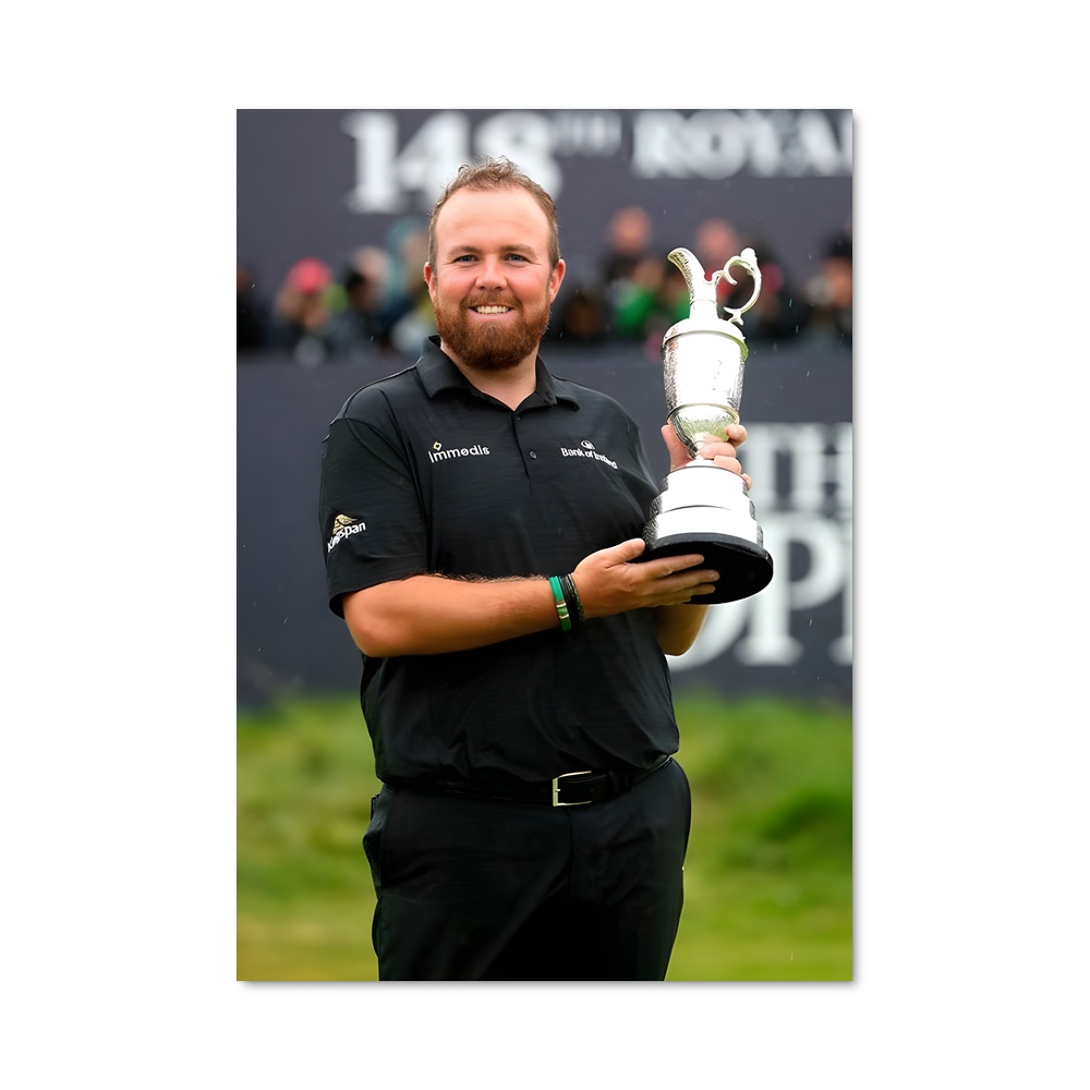 Poster Shane et le Trophée – affiche Golf